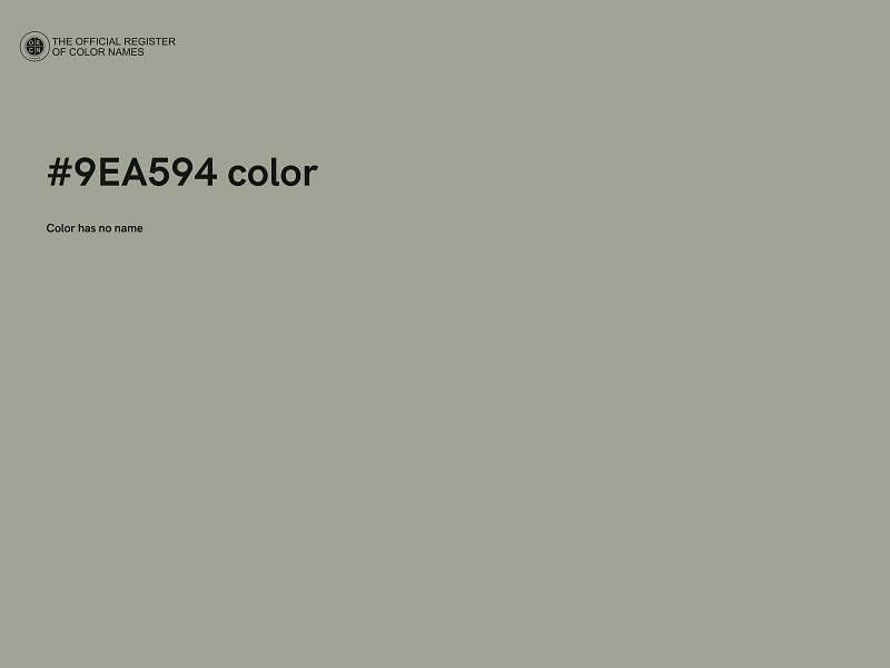 #9EA594 color image