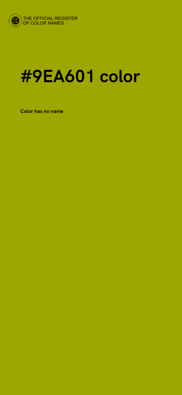 #9EA601 color image