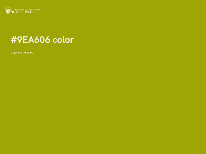 #9EA606 color image