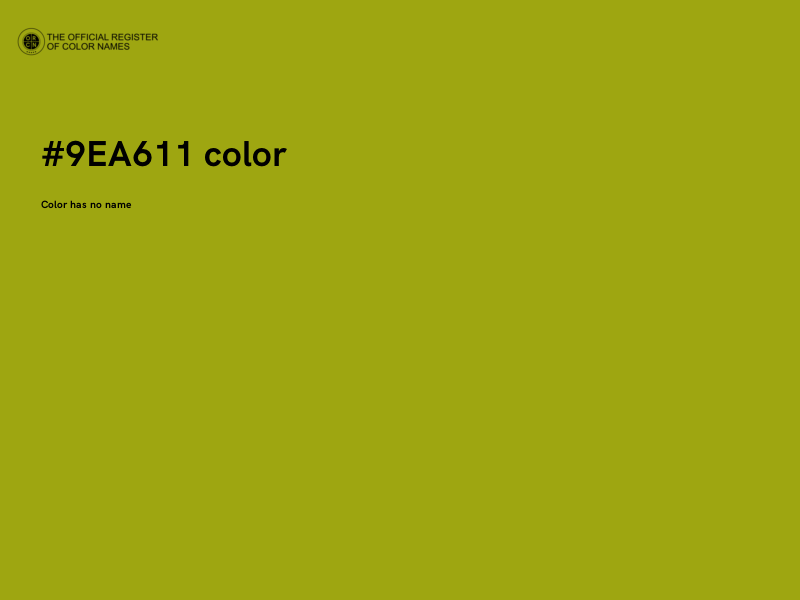 #9EA611 color image