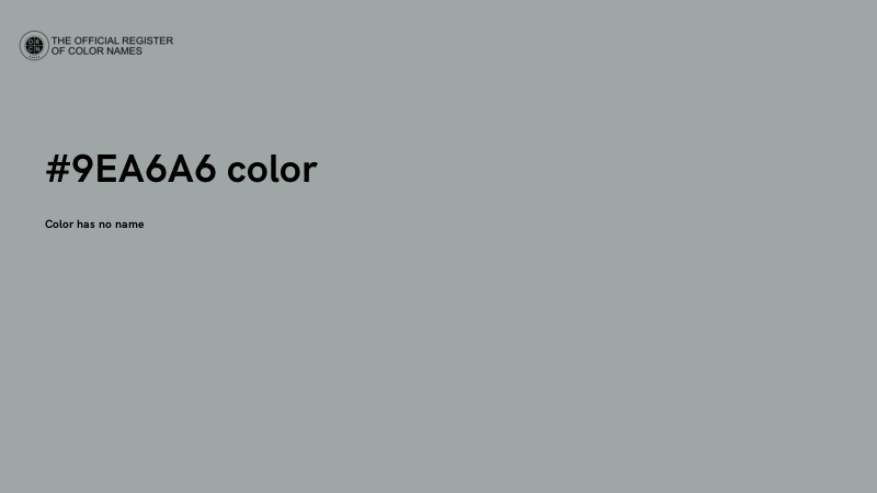 #9EA6A6 color image