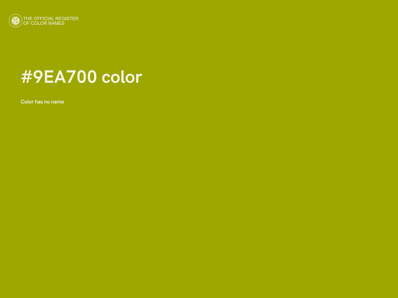 #9EA700 color image