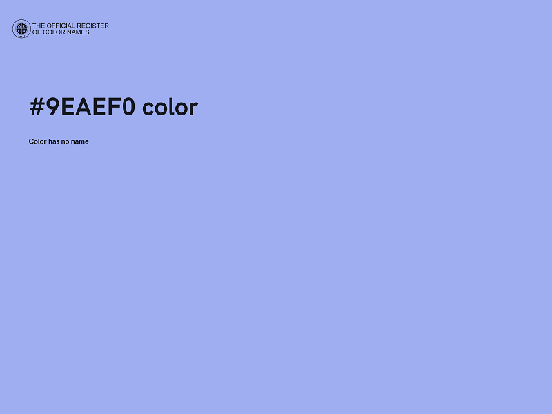 #9EAEF0 color image