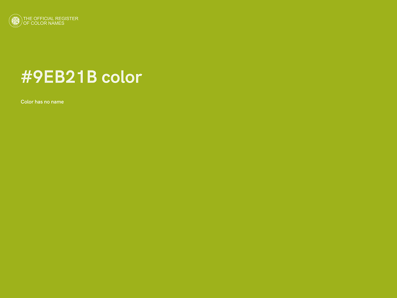 #9EB21B color image