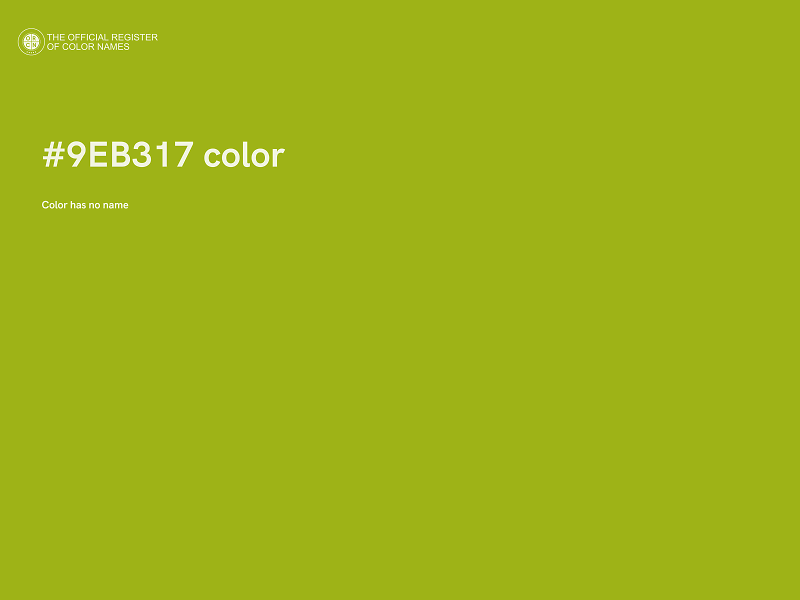 #9EB317 color image