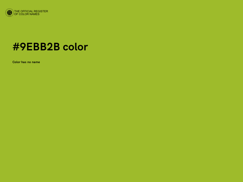 #9EBB2B color image