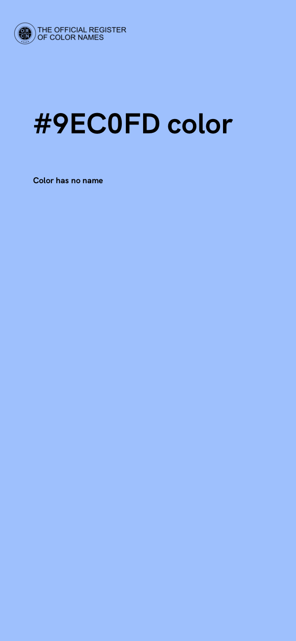 #9EC0FD color image