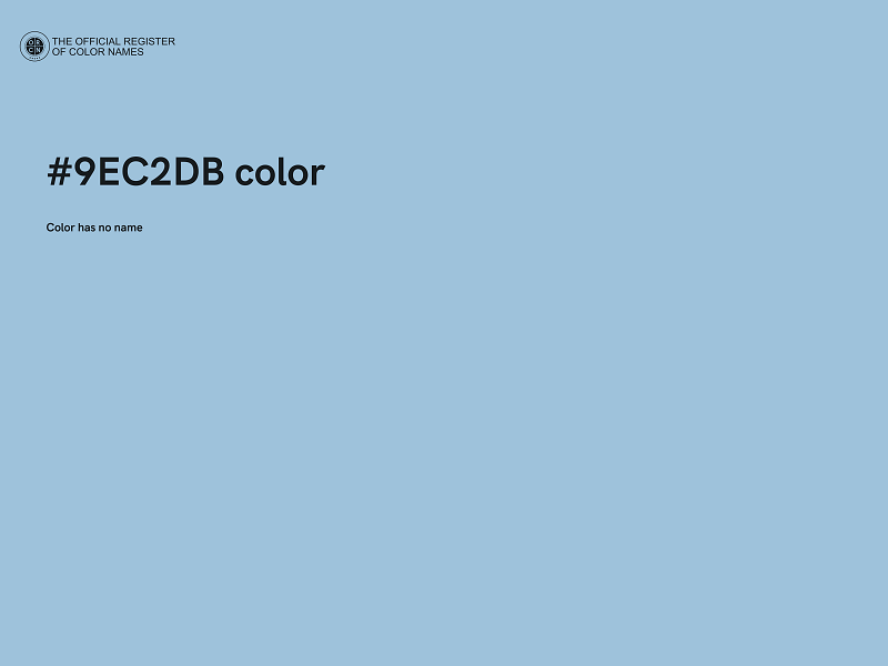#9EC2DB color image