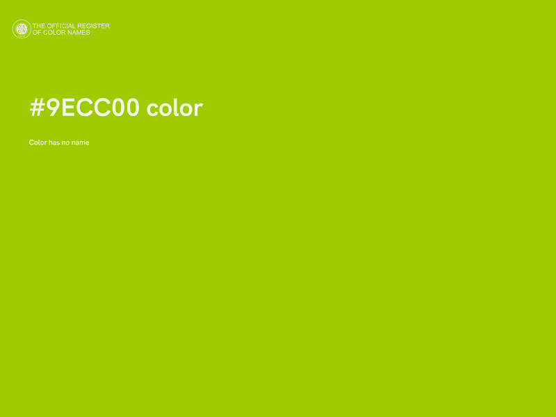 #9ECC00 color image