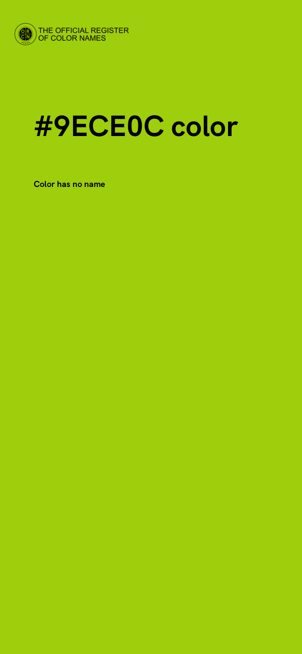 #9ECE0C color image