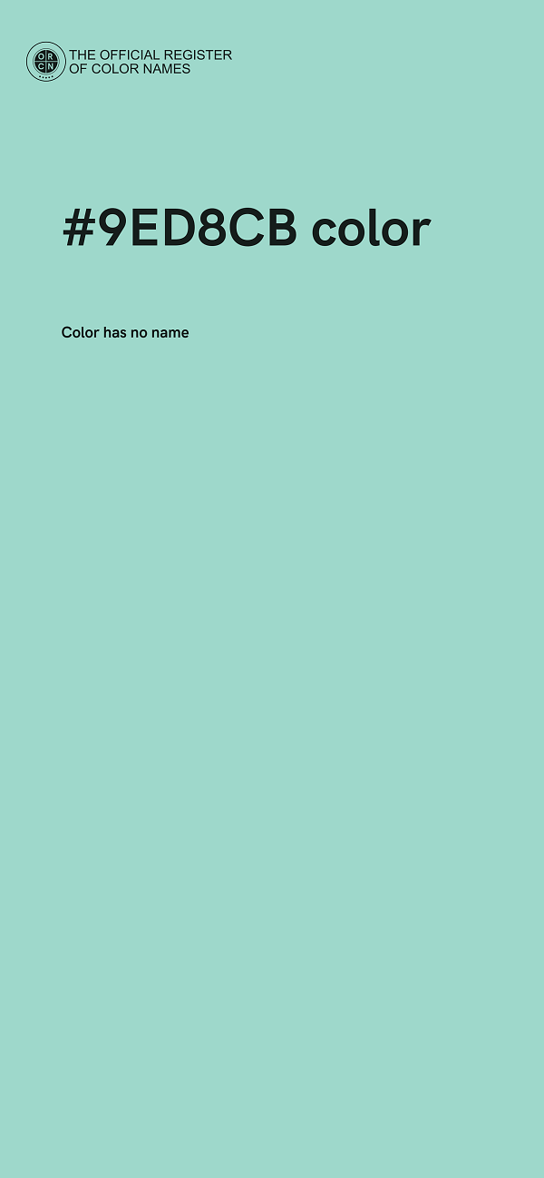 #9ED8CB color image