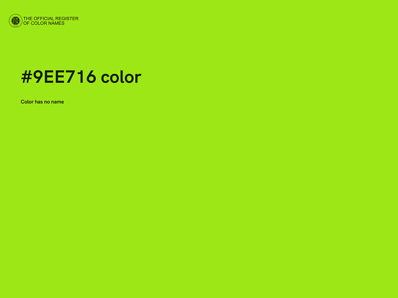 #9EE716 color image