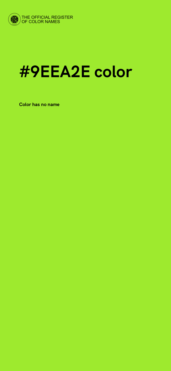 #9EEA2E color image