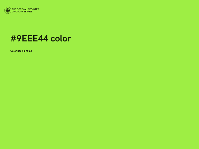 #9EEE44 color image