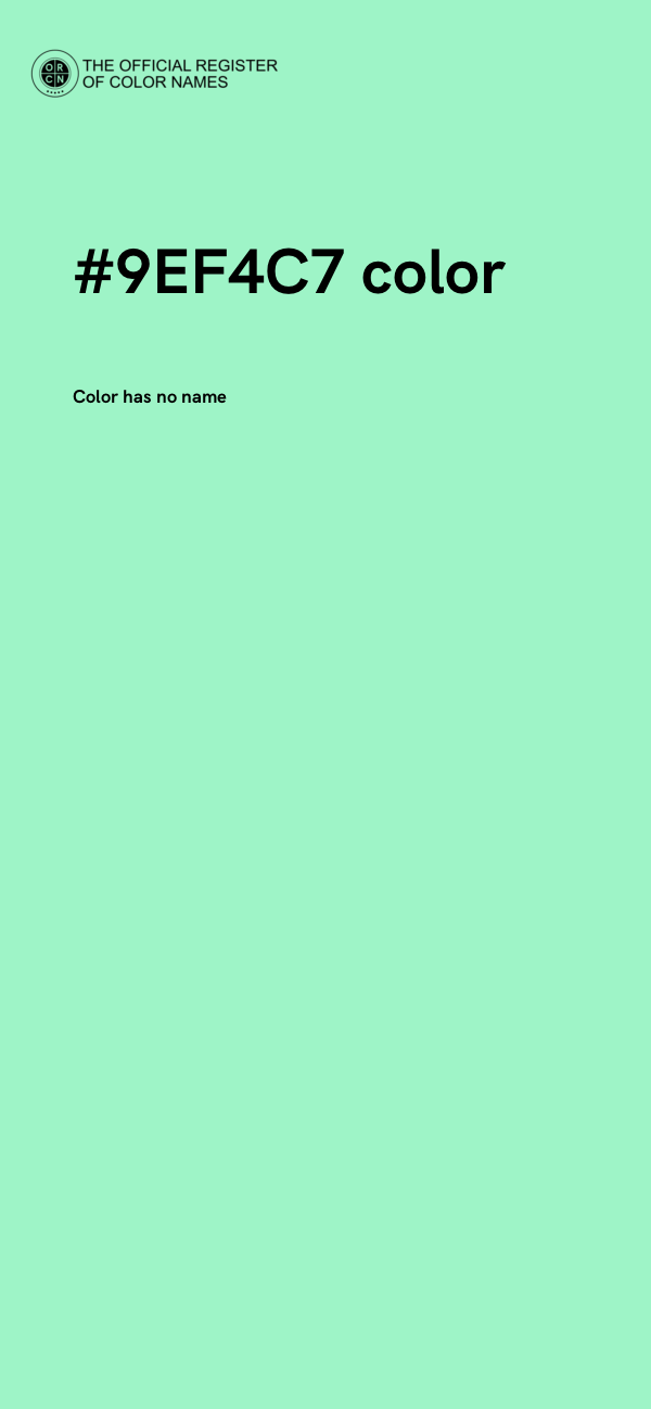 #9EF4C7 color image