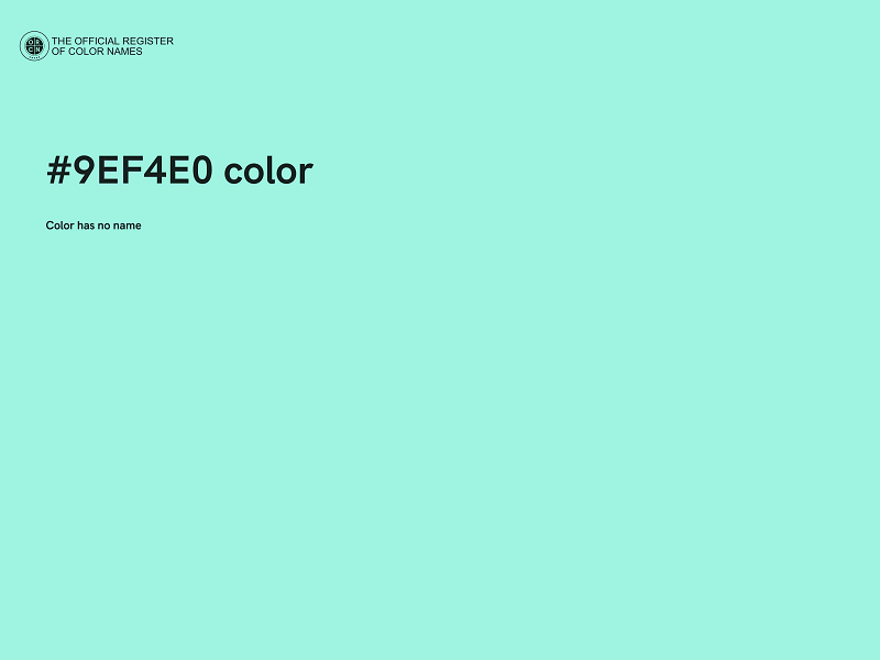 #9EF4E0 color image