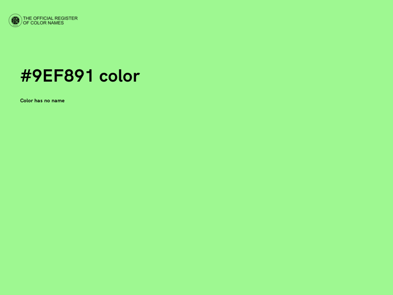 #9EF891 color image