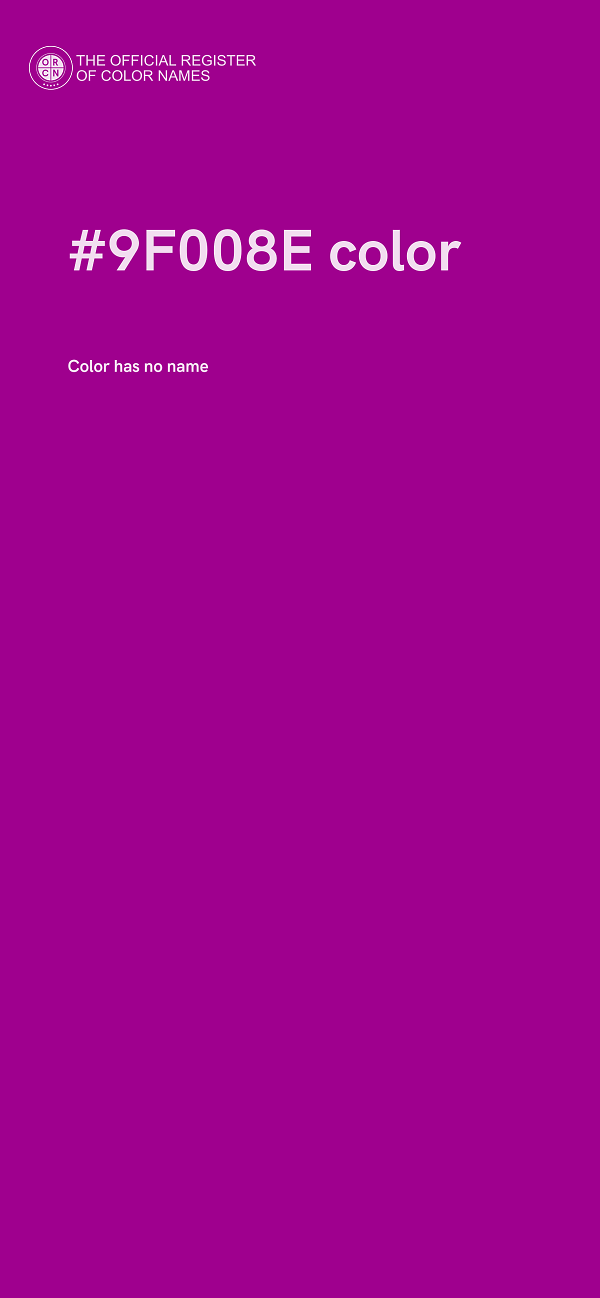 #9F008E color image