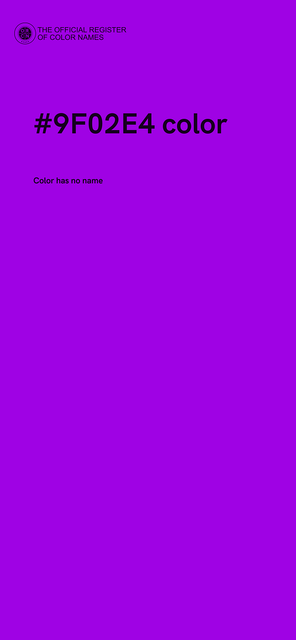 #9F02E4 color image