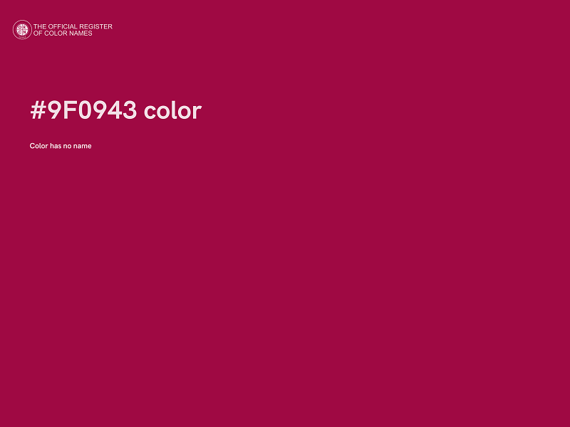 #9F0943 color image