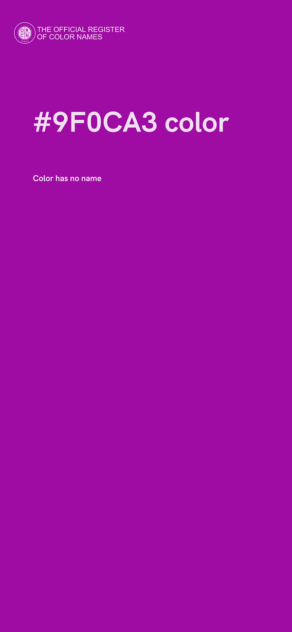 #9F0CA3 color image