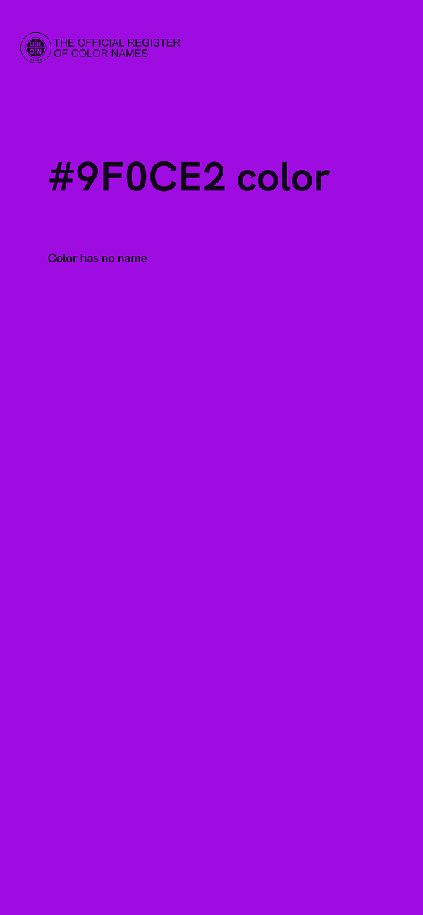 #9F0CE2 color image
