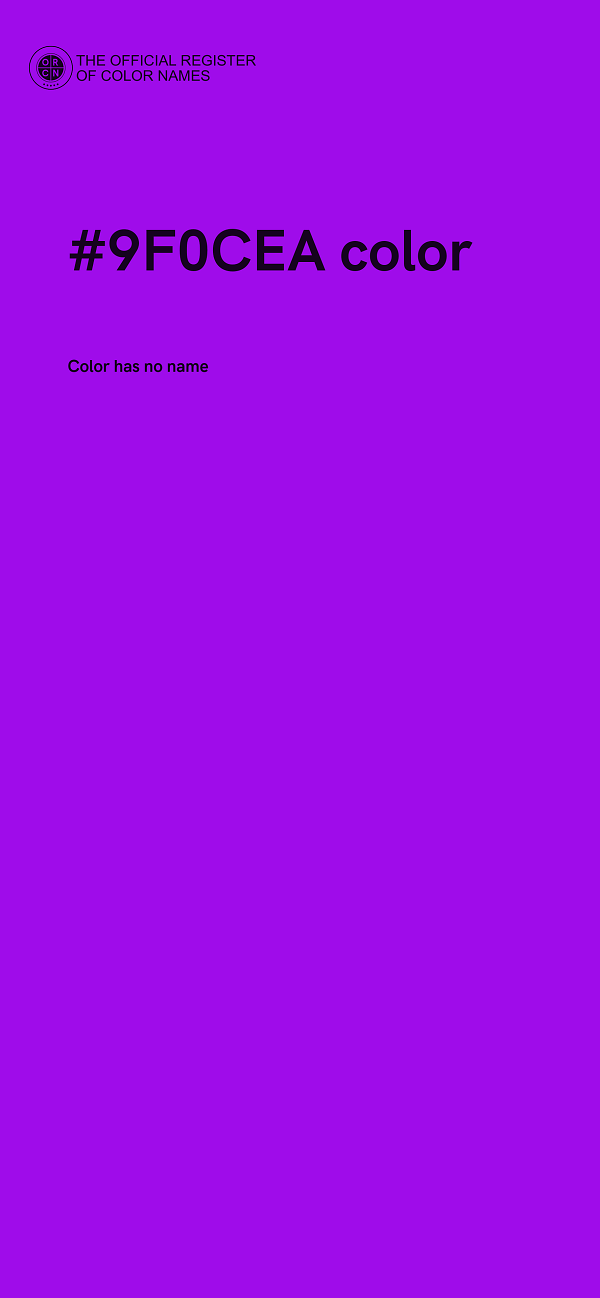 #9F0CEA color image
