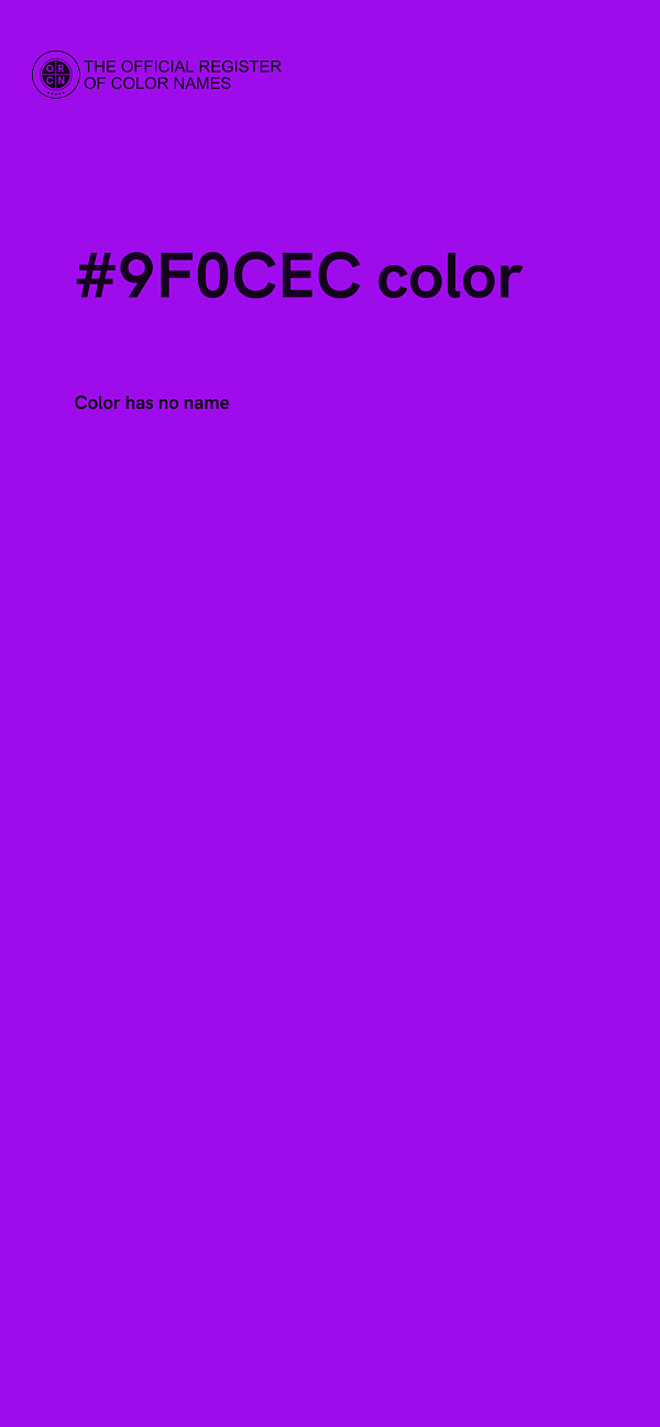 #9F0CEC color image