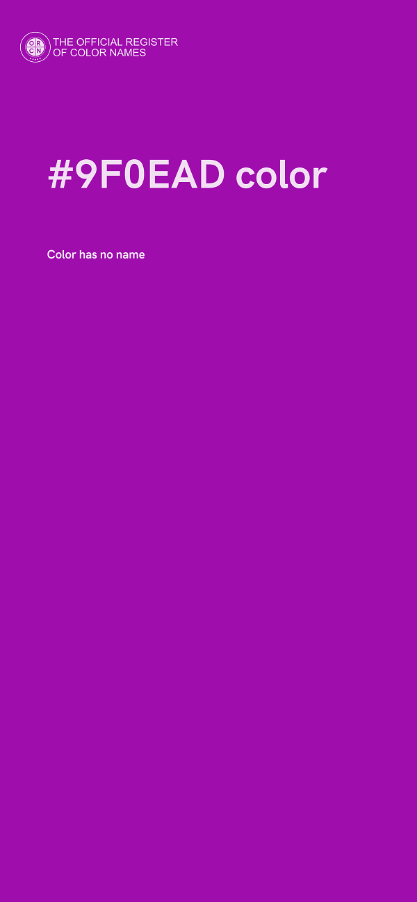#9F0EAD color image