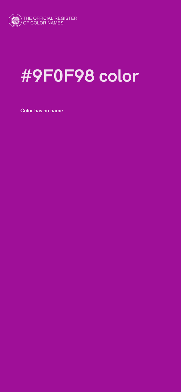 #9F0F98 color image