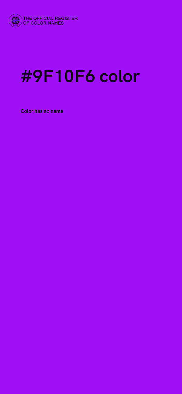 #9F10F6 color image