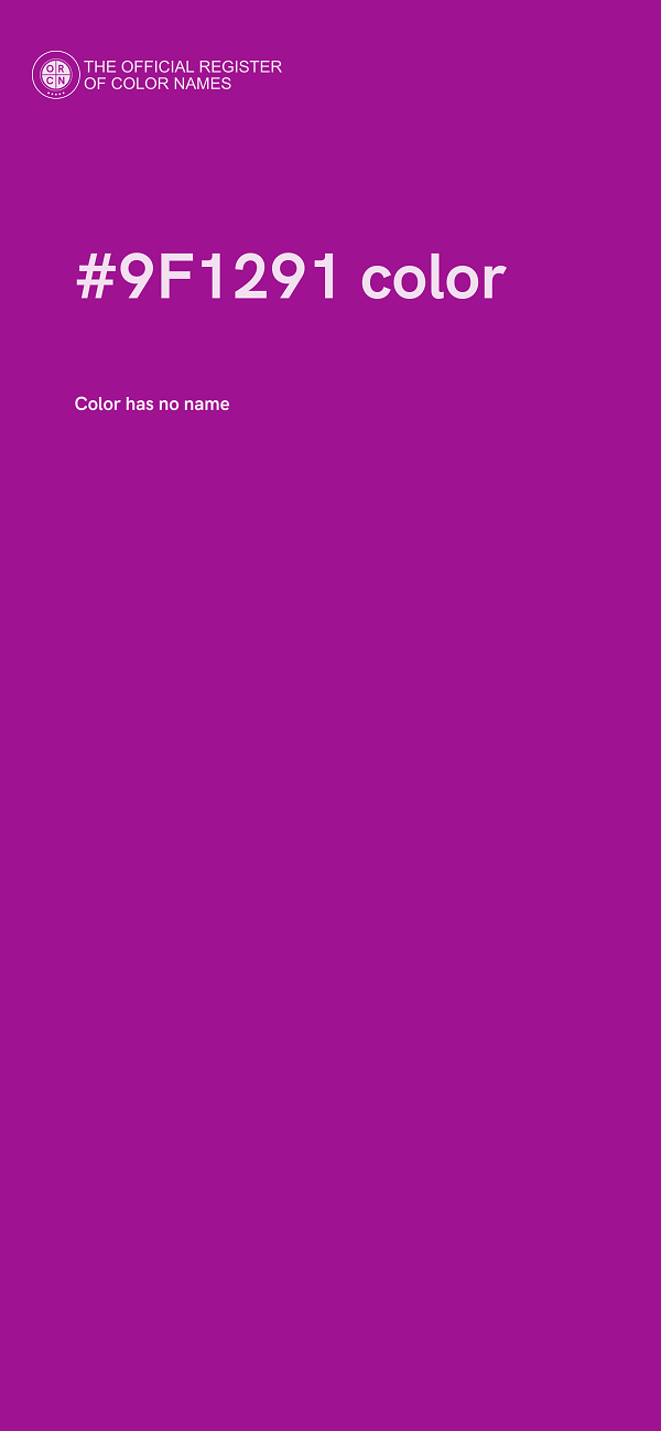 #9F1291 color image