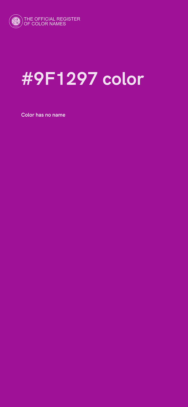 #9F1297 color image