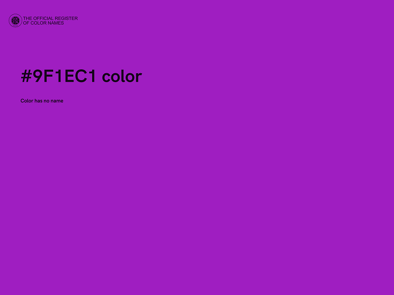 #9F1EC1 color image