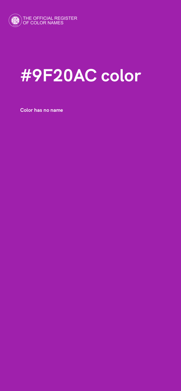 #9F20AC color image