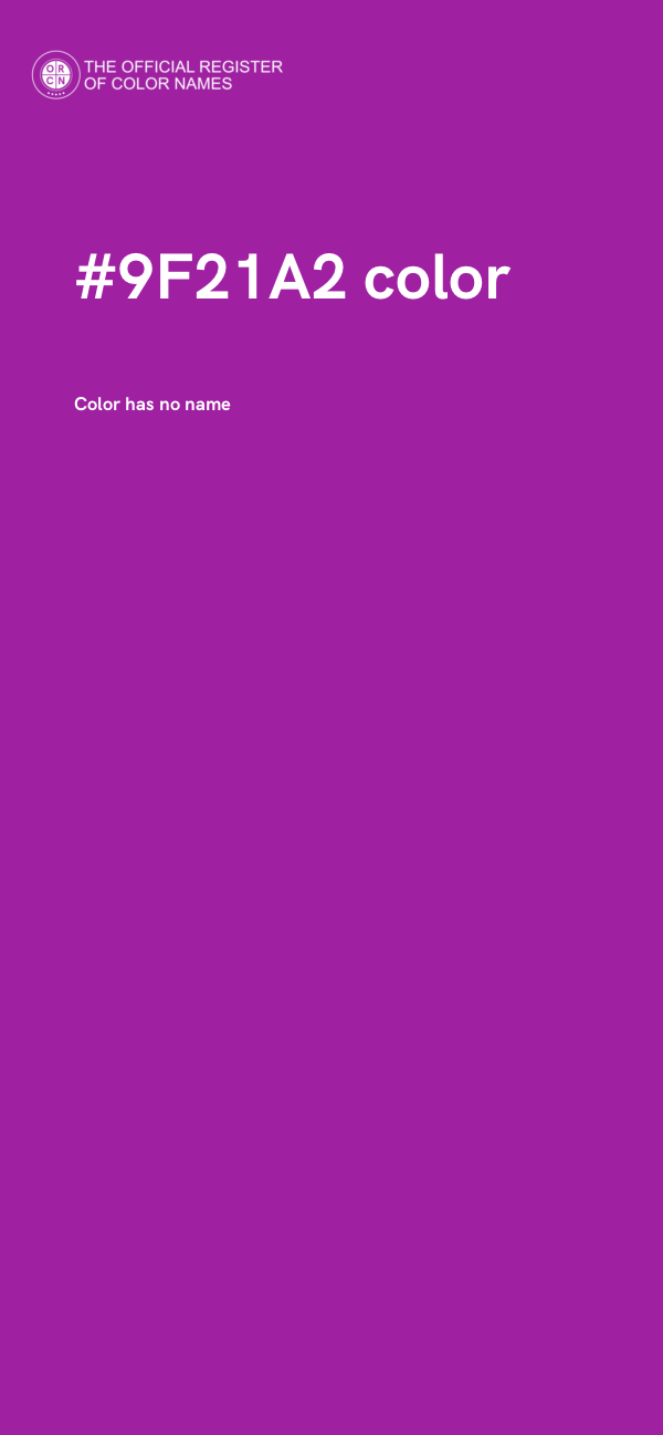 #9F21A2 color image