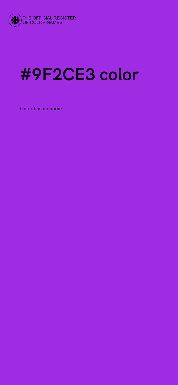 #9F2CE3 color image