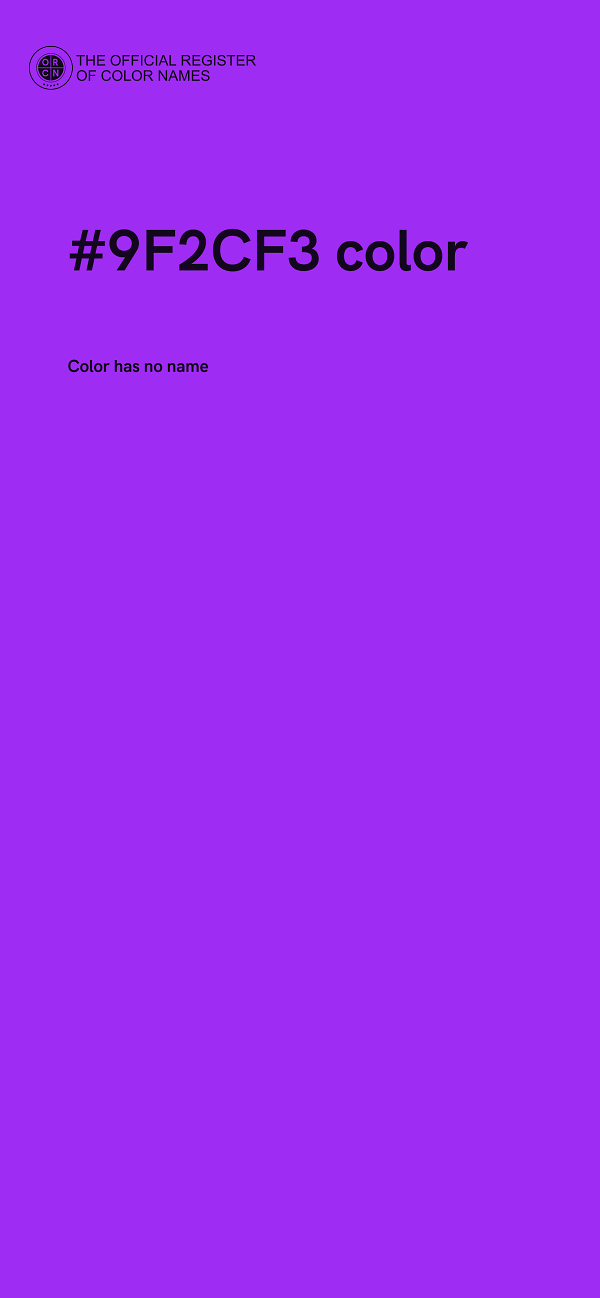 #9F2CF3 color image