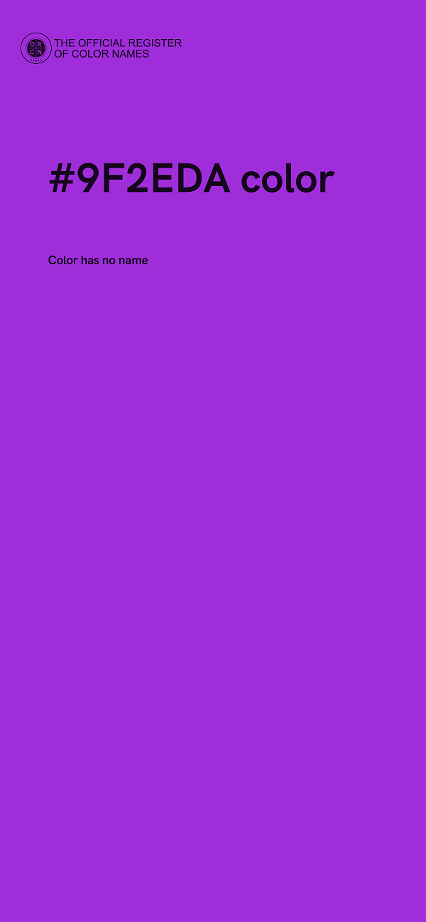 #9F2EDA color image
