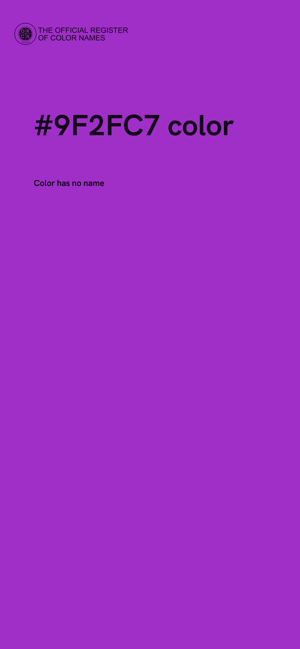 #9F2FC7 color image