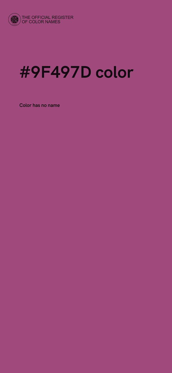 #9F497D color image