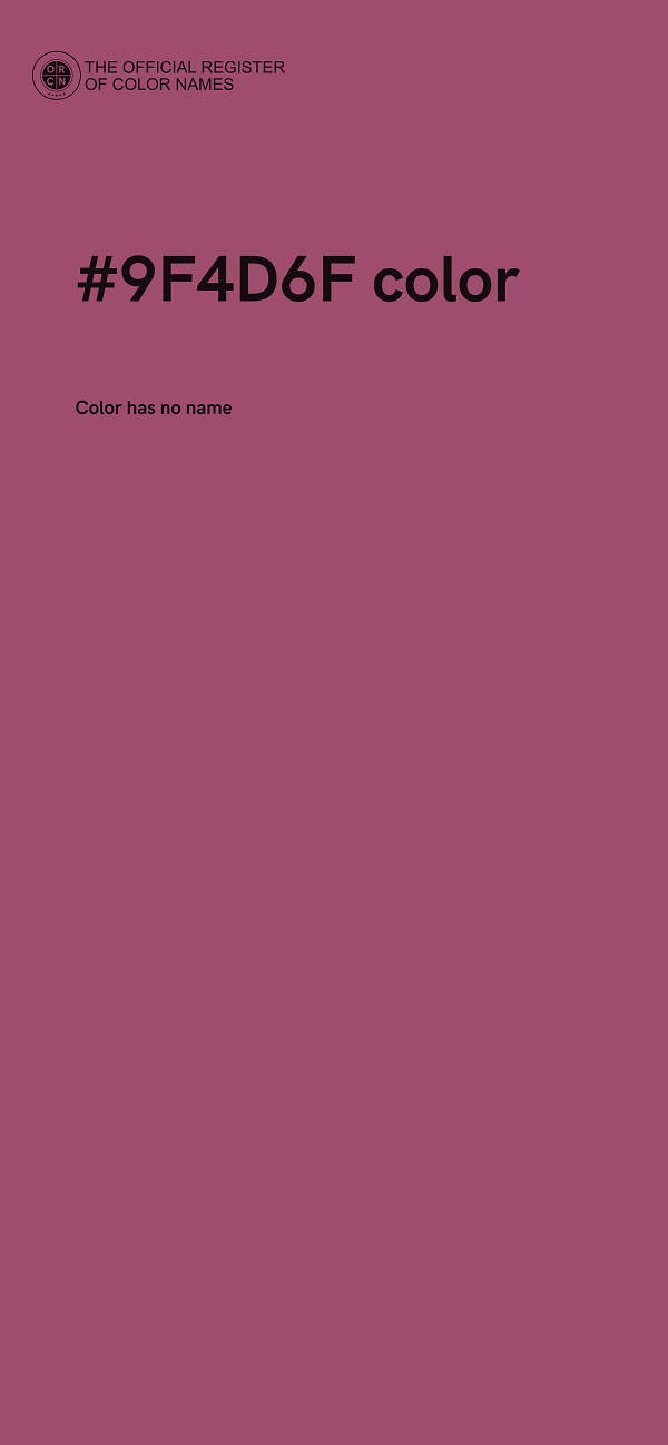 #9F4D6F color image