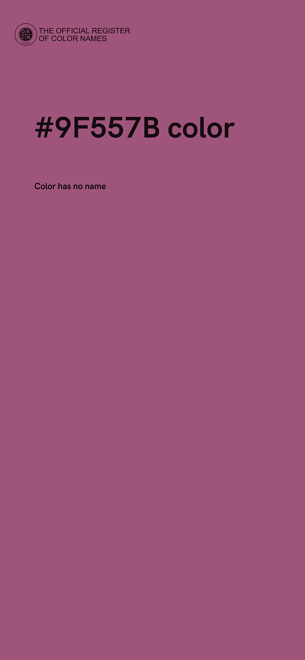 #9F557B color image