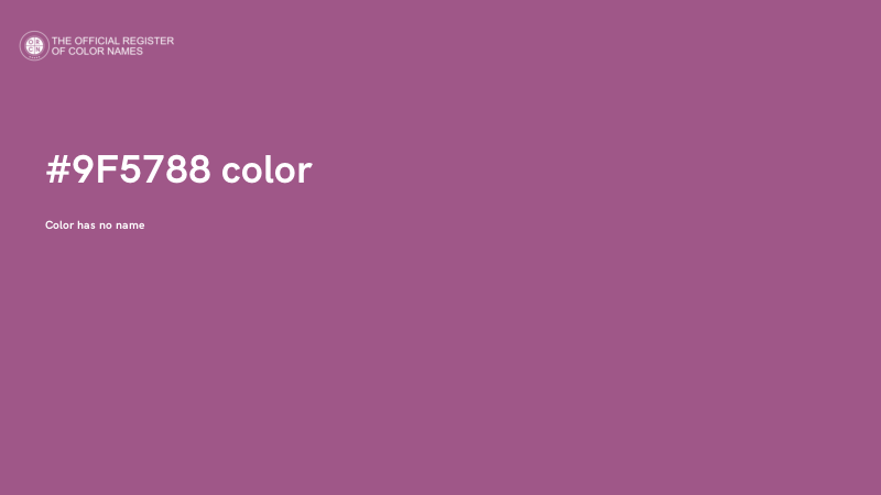#9F5788 color image