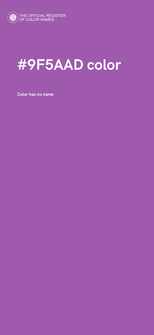 #9F5AAD color image