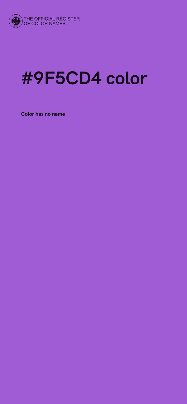 #9F5CD4 color image