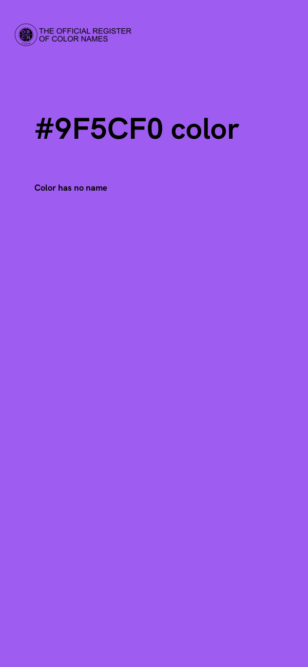 #9F5CF0 color image
