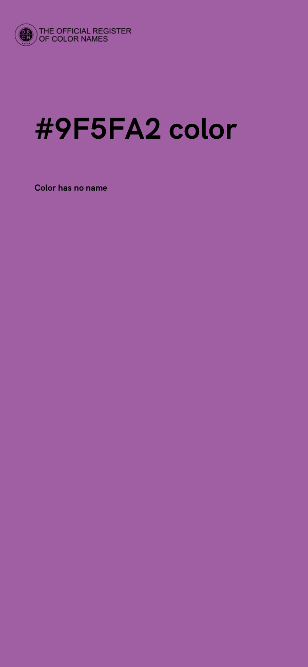 #9F5FA2 color image