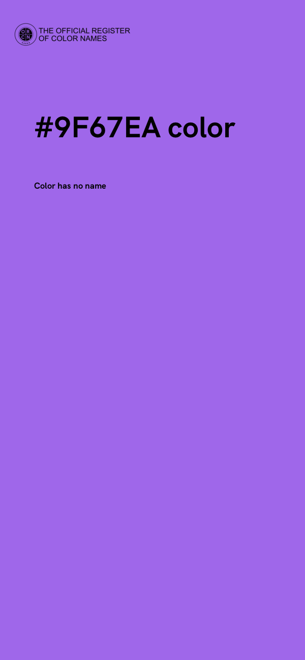 #9F67EA color image