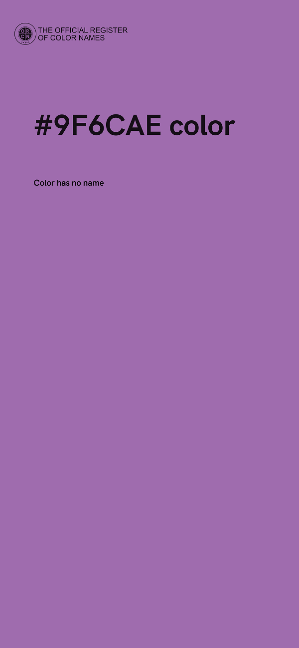 #9F6CAE color image